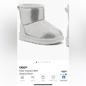 Toddler size 6C Ugg boots brand new in box
